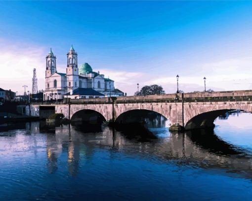 Athlone Bridge paint by numbers