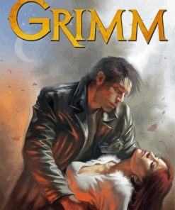 Aesthetic Grimm Poster Art paint by numbers