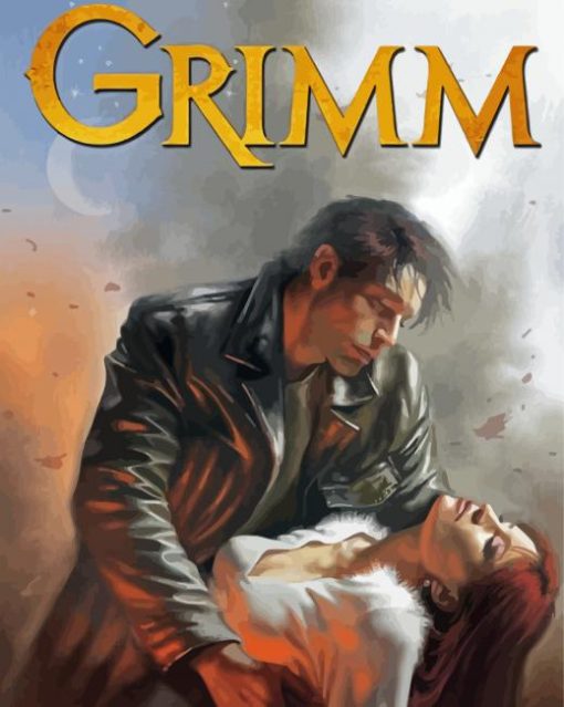 Aesthetic Grimm Poster Art paint by numbers