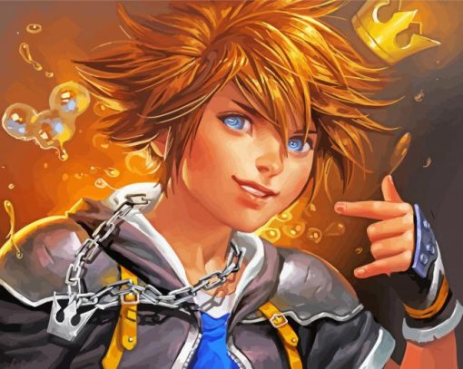 Sora Character paint by numbers