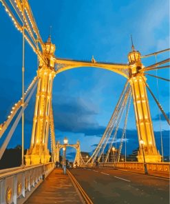 Albert Bridge paint by numbers