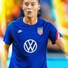 Ali Krieger American Player paint by number