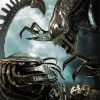 Alien Vs Predator Characters Art paint by numbers