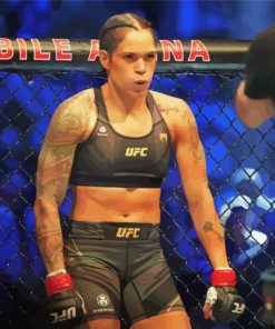 Amanda Lourenço Nunes MMA Fighter paint by number