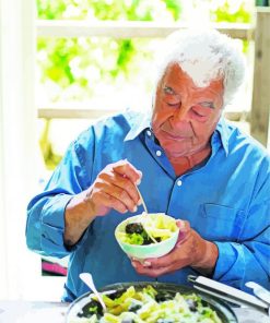 Antonio Carluccio Eating paint by numbers