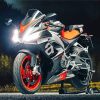 Aprilia Motorcycle paint by numbers