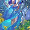 Aquarius Girl paint by numbers