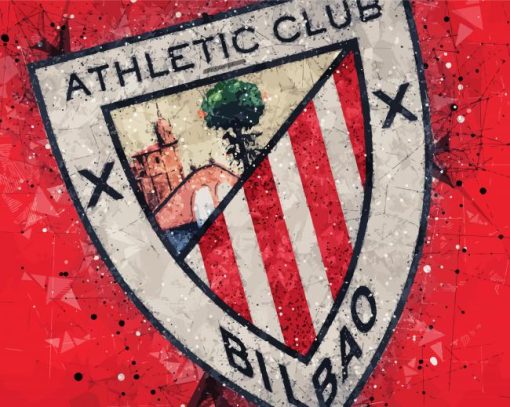 Club Bilbao Logo paint by numbers