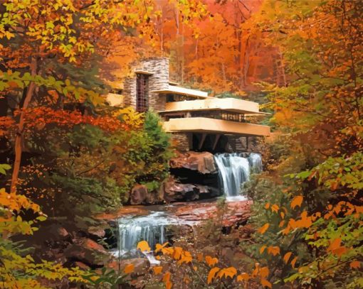 Autumn Fallingwaters paint by numbers