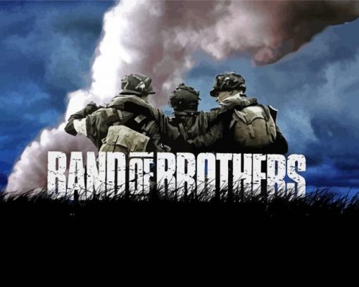 Band Of Brothers Poster paint by numbers