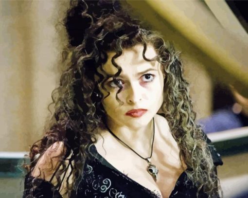 Bellatrix Lestrange Character paint by numbers