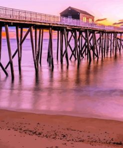 Belmar New Jersey Beach paint by numbers