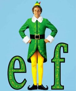 Buddy The Elf paint by numbers