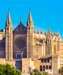 Cathedral Basilca De Santa Maria De Mallorca Paint by number