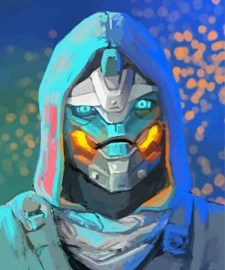 Cayde 6 Character Art paint by numbers