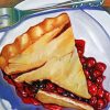 Cherry Pie Food paint by number