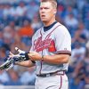 Chipper Jones In San Diego paint by numbers