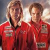 Chris Hemsworth James Hunt paint by numbers