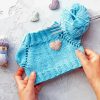 Crocheting Baby Clothes paint by numbers