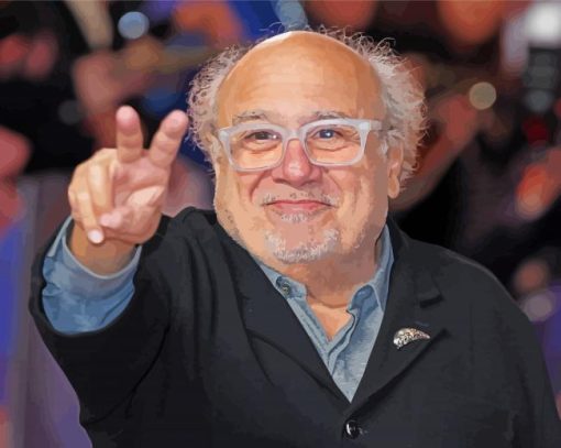 Danny Devito paint by number