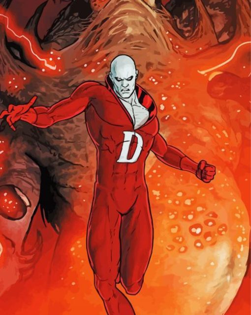 Deadman Cartoon paint by numbers