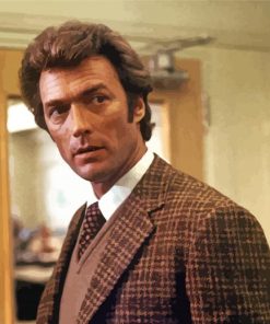 Dirty Harry Movie Character paint by number