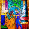 Disney Stained Glass paint by number