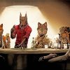 Dogs Poker Animals paint by numbers