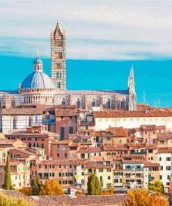 Duomo Di Siena Italy paint by number