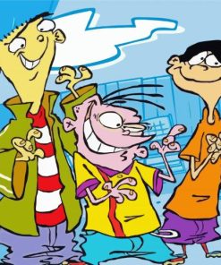 Ed Edd N Eddy Animated Serie Characters paint by numbers