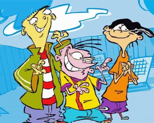 Ed Edd N Eddy Animated Serie Characters paint by numbers