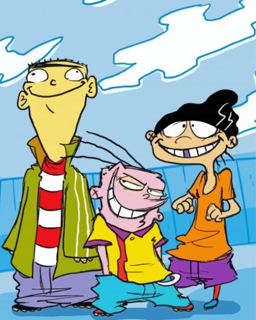 Ed Edd N Eddy Animated Serie paint by numbers