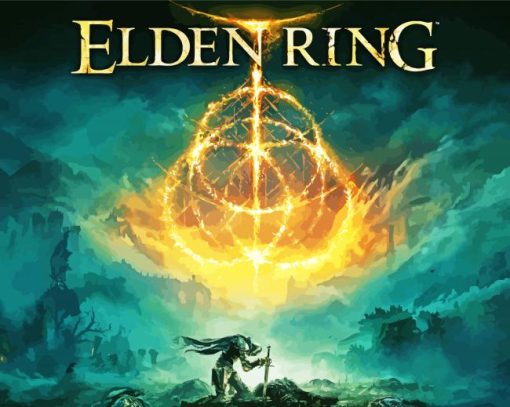 Elden Ring Game Poster paint by numbers