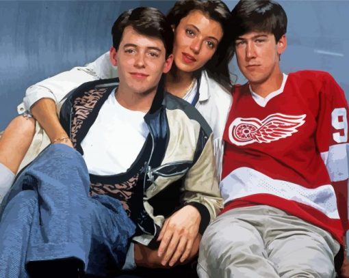 Ferris Bueller's Day Off paint by number