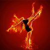 Fire Ballet paint by numbers