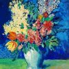 Flowers Picasso paint by numbers