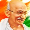 Gandhi paint by number