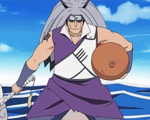 Ginkaku Anime Character paint by number