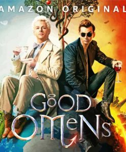 Good Omens Poster paint by number