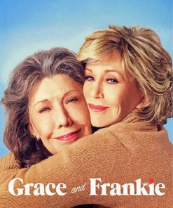 Grace And Frankie Comedy Serie paint by number