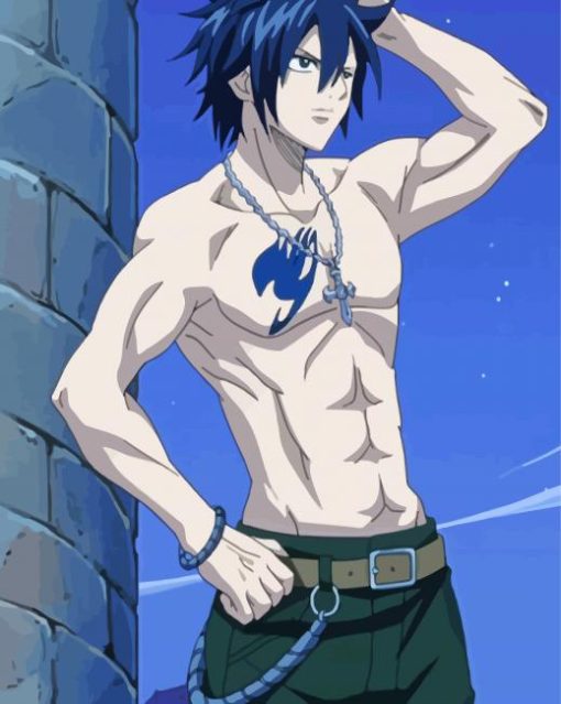 Gray Fullbuster paint by number