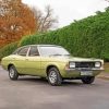 Green Ford Cortina paint by number