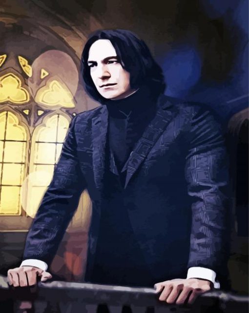 Harry Potter Professor Snape paint by number