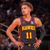 Hawks Star Trae Young paint by numbers