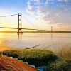 Hull Humber Bridge paint by numbers