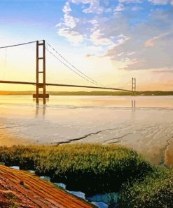 Hull Humber Bridge paint by numbers