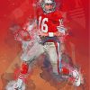 Joe Montana Art paint by numbers