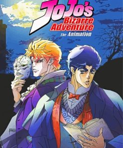 Jojo's Bizarre Adventure Poster paint by numbers