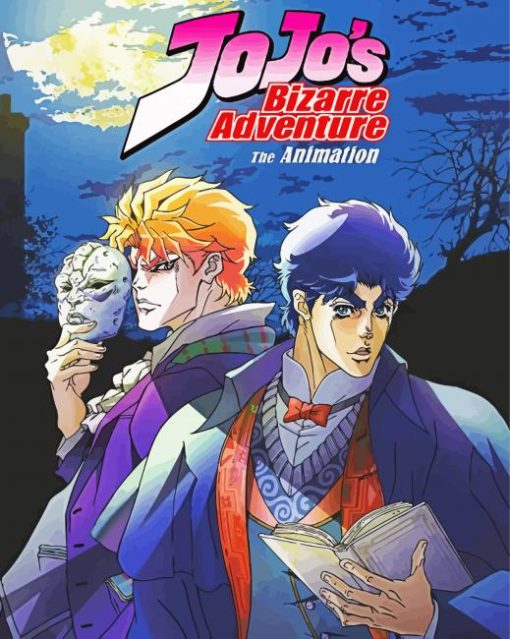 Jojo's Bizarre Adventure Poster paint by numbers