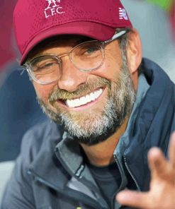 Jurgen Klopp paint by numbers